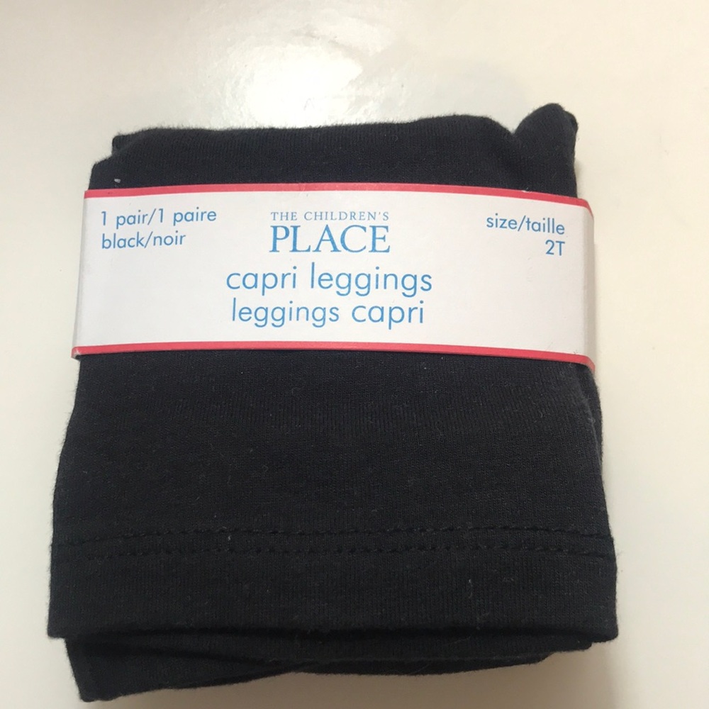 Black cotton leggings